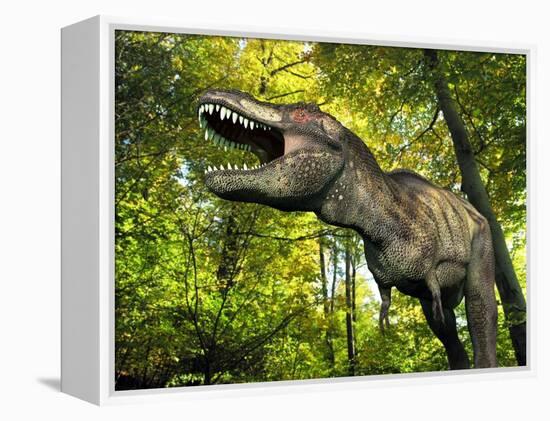 Tyrannosaurus Dinosaur, Artwork-Walter Myers-Framed Premier Image Canvas