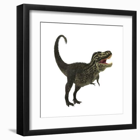 Tyrannosaurus Rex, a Large Predatory Beast of the Cretaceous Period-null-Framed Art Print