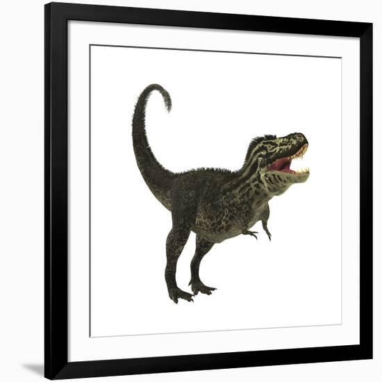 Tyrannosaurus Rex, a Large Predatory Beast of the Cretaceous Period-null-Framed Art Print