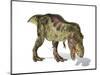 Tyrannosaurus Rex Dinosaur, Artwork-null-Mounted Photographic Print