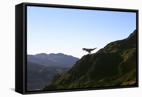 Tyrannosaurus Rex Dinosaur-Christian Darkin-Framed Premier Image Canvas