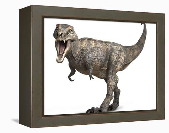 Tyrannosaurus Rex Dinosaur-Roger Harris-Framed Premier Image Canvas