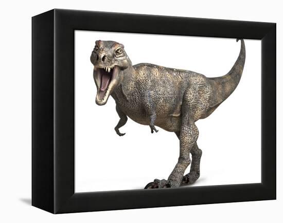 Tyrannosaurus Rex Dinosaur-Roger Harris-Framed Premier Image Canvas