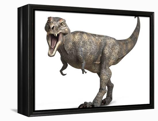 Tyrannosaurus Rex Dinosaur-Roger Harris-Framed Premier Image Canvas