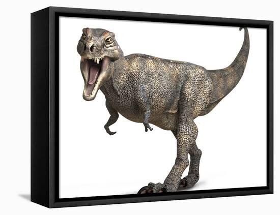 Tyrannosaurus Rex Dinosaur-Roger Harris-Framed Premier Image Canvas