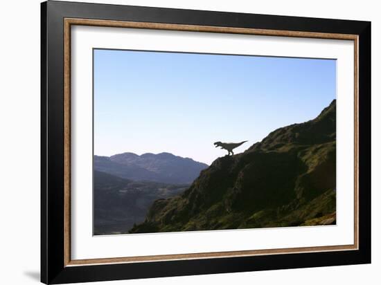 Tyrannosaurus Rex Dinosaur-Christian Darkin-Framed Photographic Print