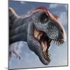 Tyrannosaurus Rex Head-null-Mounted Photographic Print