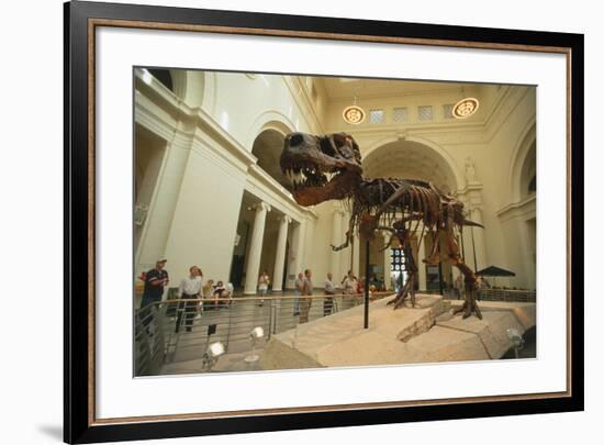 Tyrannosaurus Rex (Sue), Field Museum in Chicago, Illinois, USA-null-Framed Premium Giclee Print