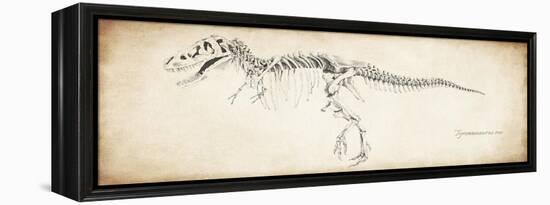 Tyrannosaurus Rex-null-Framed Premier Image Canvas