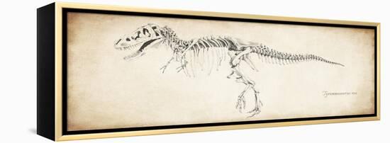 Tyrannosaurus Rex-null-Framed Premier Image Canvas