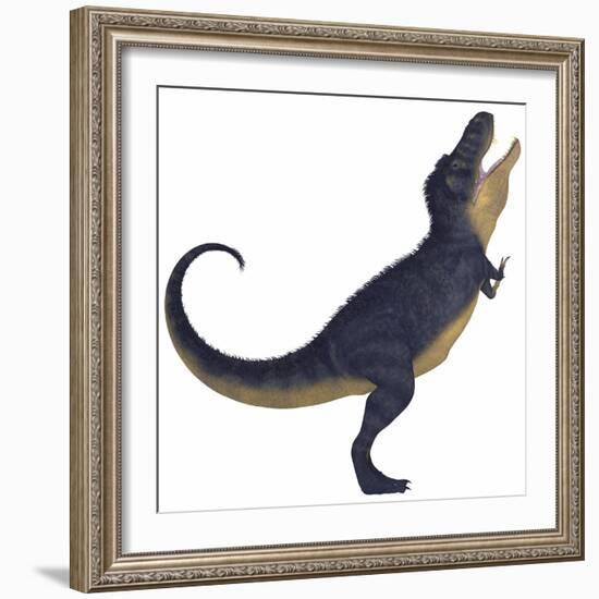 Tyranosaurus Rex, a Large Carnivore of the Cretaceous Period-null-Framed Premium Giclee Print