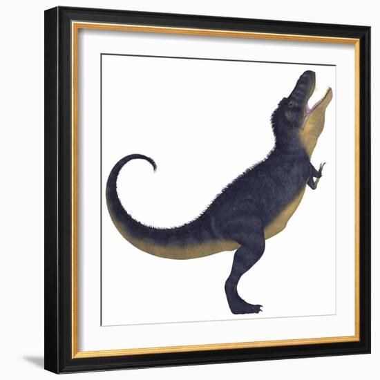 Tyranosaurus Rex, a Large Carnivore of the Cretaceous Period-null-Framed Premium Giclee Print