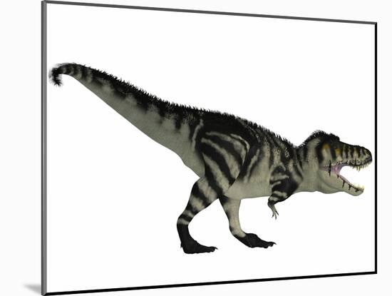 Tyranosaurus Rex, a Large Carnivore of the Cretaceous Period-null-Mounted Art Print