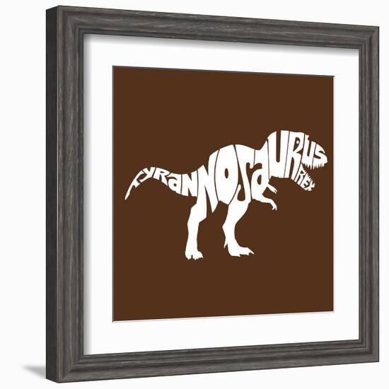 Tyranosaurus Rex-null-Framed Art Print