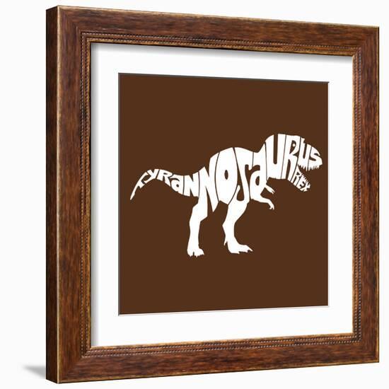 Tyranosaurus Rex-null-Framed Art Print