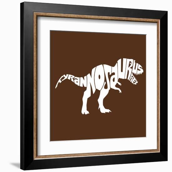 Tyranosaurus Rex-null-Framed Art Print