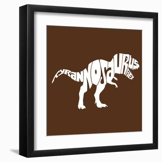 Tyranosaurus Rex--Framed Art Print