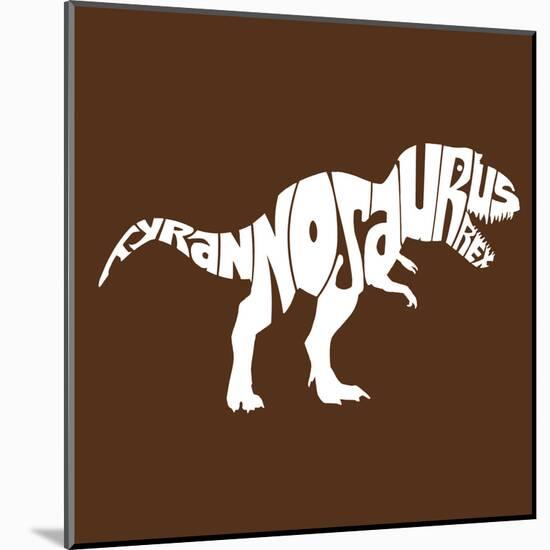 Tyranosaurus Rex-null-Mounted Art Print