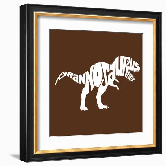 Tyranosaurus Rex-null-Framed Art Print