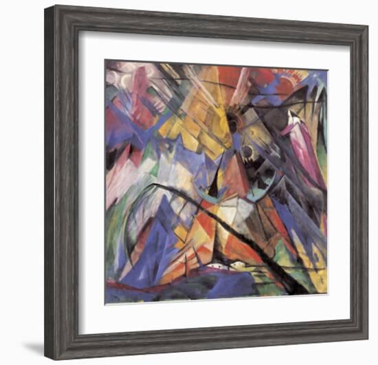 Tyrol 1913-Franz Marc-Framed Art Print