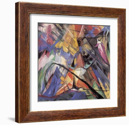 Tyrol 1913-Franz Marc-Framed Art Print