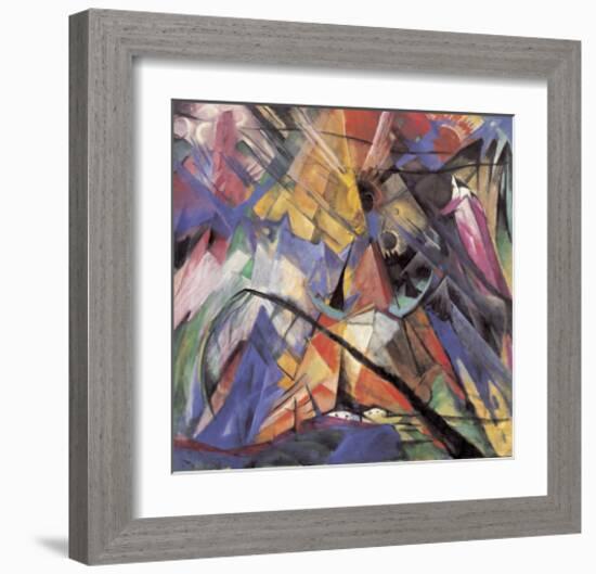 Tyrol 1913-Franz Marc-Framed Art Print