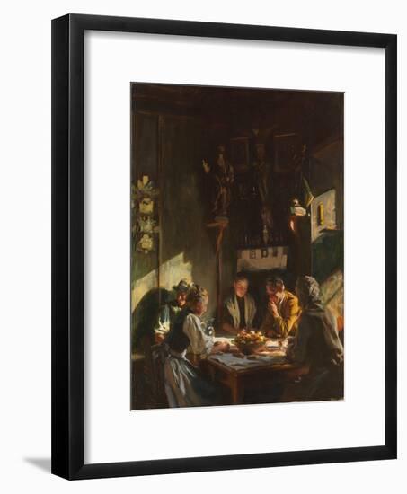 Tyrolese Interior, 1915-John Singer Sargent-Framed Giclee Print