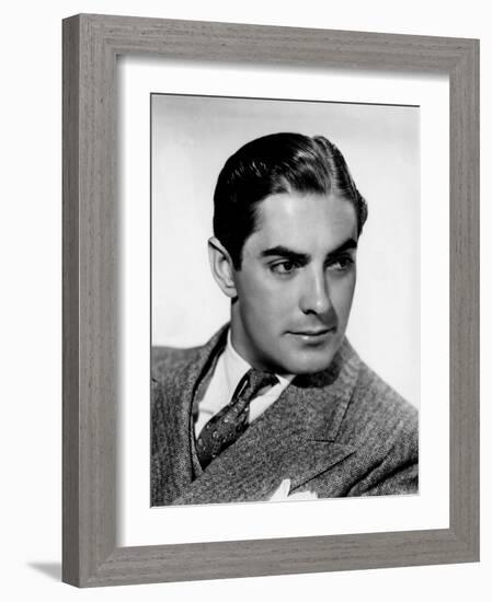 Tyrone Power, c.1940-null-Framed Photo