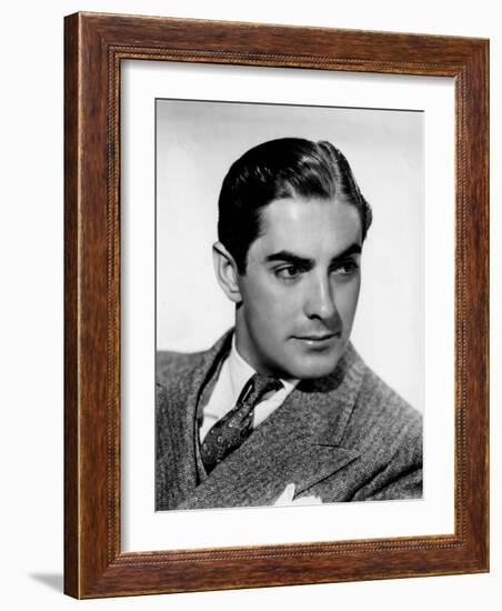 Tyrone Power, c.1940-null-Framed Photo