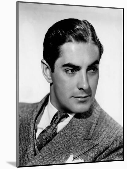 Tyrone Power, c.1940-null-Mounted Photo