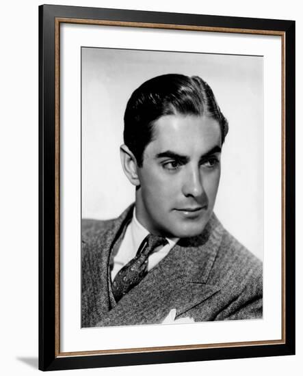 Tyrone Power, c.1940-null-Framed Photo