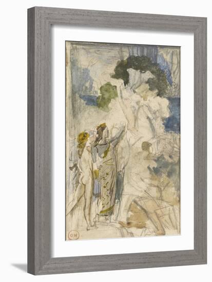 Tyrtée-Gustave Moreau-Framed Giclee Print