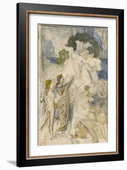 Tyrtée-Gustave Moreau-Framed Giclee Print