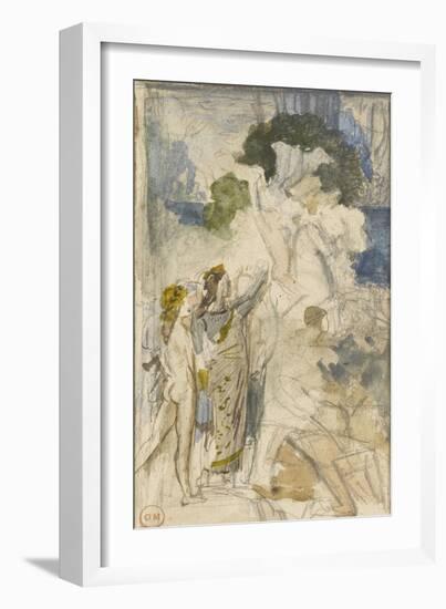 Tyrtée-Gustave Moreau-Framed Giclee Print