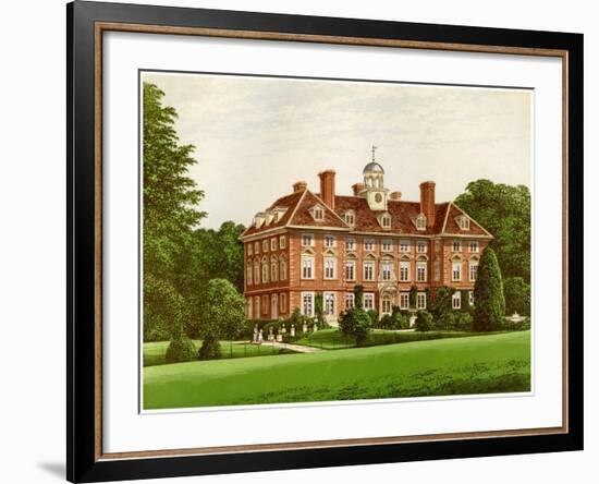 Tyttenhanger Park, Hertfordshire, Home of the Countess of Caledon, C1880-AF Lydon-Framed Giclee Print