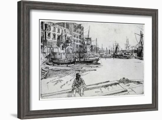 Tyzac Whiteley and Co, 1859-James Abbott McNeill Whistler-Framed Giclee Print