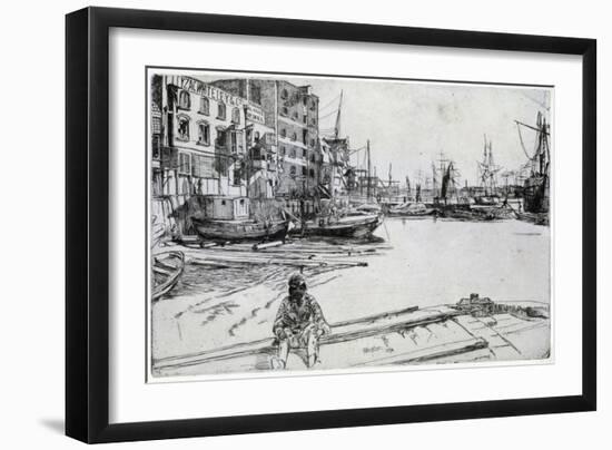 Tyzac Whiteley and Co, 1859-James Abbott McNeill Whistler-Framed Giclee Print