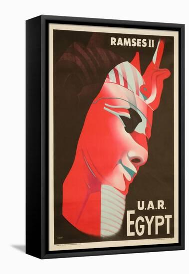 U.A.R. Egypt Poster-H. Hashem-Framed Premier Image Canvas