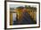 U Bein Teak Bridge with Citadel Pagoda, Amarapura, Mandalay, Myanmar-Keren Su-Framed Photographic Print