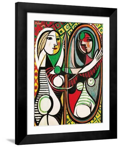 Girl Before A Mirror C 1932 Framed Art Print By Pablo Picasso Com Girl Before A Mirror C 1932 Pablo Picasso Framed Art Print