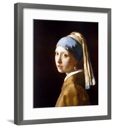 Girl with a Pearl Earring (2003) Framed Art Print by Johannes Vermeer ...