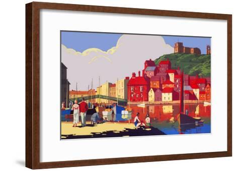 Whitby: Its Quicker by Rail Giclee Print by Alo (Charles 