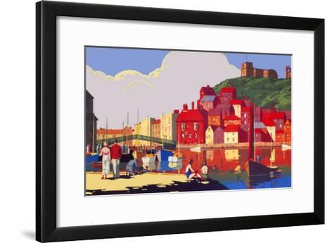 Whitby: Its Quicker by Rail Giclee Print by Alo (Charles 