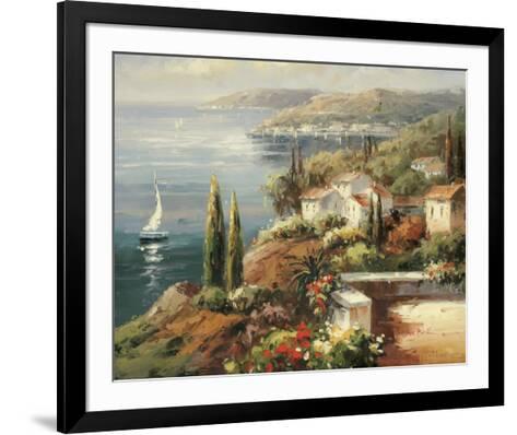 Mediterranean Vista Art Print by Peter Bell | Art.com