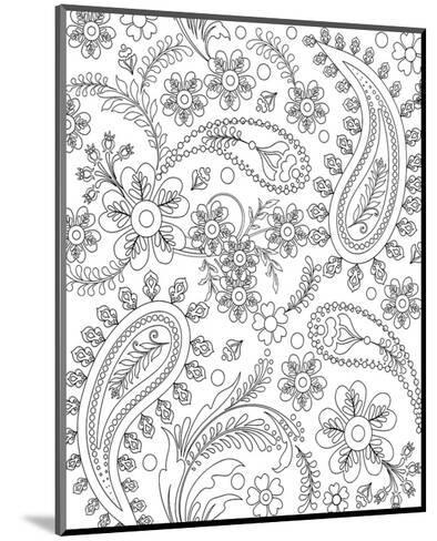 Teardrop Floral Design Coloring Art Coloring Poster by | Art.com Teardrop Floral Design Coloring Art Coloring Poster by | Art.com