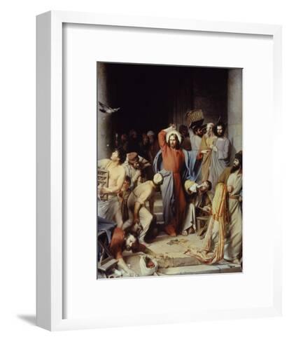 Christ Driving the Money Changers Out of Temple Giclee Print by Carl ...