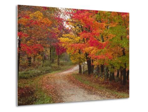 Vermont Country Road in Fall, USA Photographic Print by Charles ...