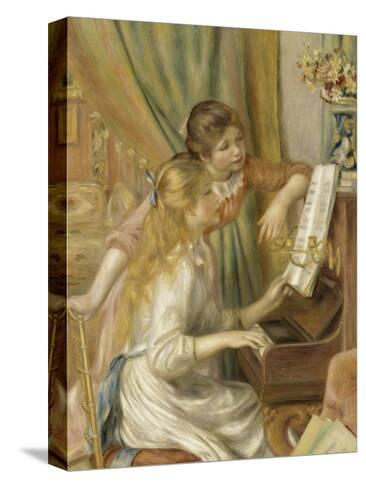 Deux Jeunes Filles Lisant. Peinture Par Pierre Auguste Renoir (1841-1919