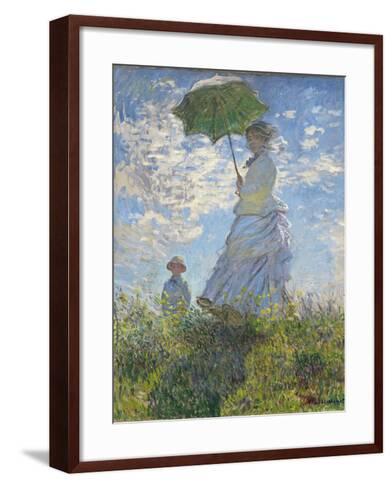 Poster Close Up: Donna Con Parasole, Madame Monet E Il Figlio - Claude Monet 1875 (61 X 91,5 Cm)