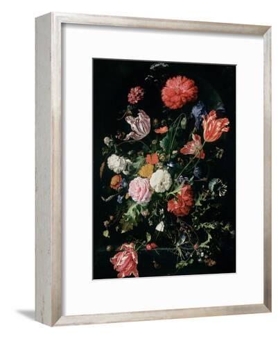 Flowers in a Glass Vase, C.1660 Giclee Print by Jan Davidsz. de Heem ...